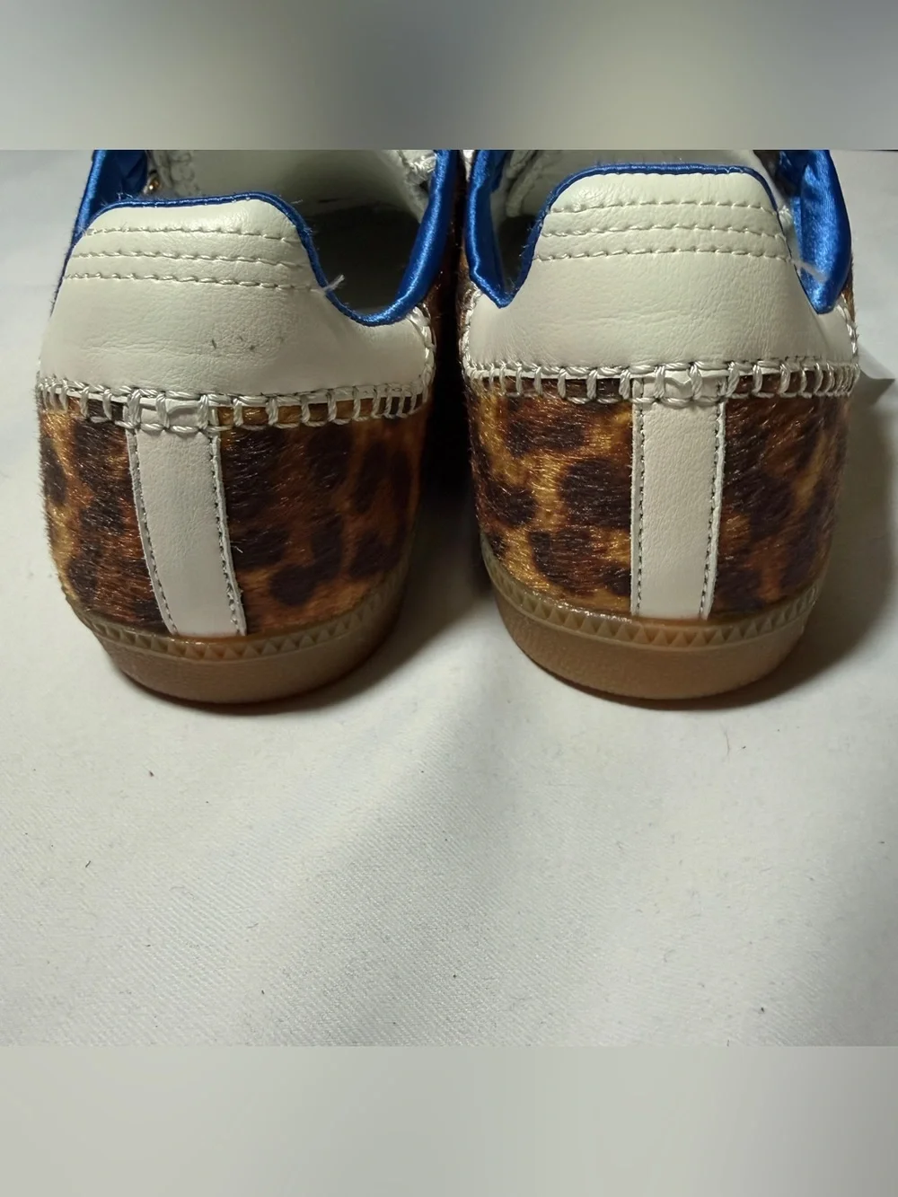 Adidas Originals x Wales Bonner Samba Pony 'Leopard' - Style IE0578 - Size 10